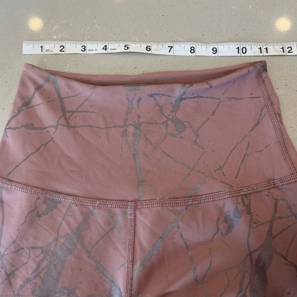 Beyond Yoga Lost Your Marble High Waisted Midi Leggings Dusty Pink Size S - Picture 6 of 9